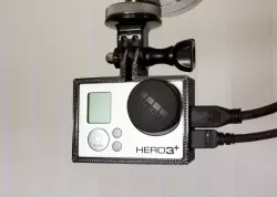 GoPro Hero 3 Improved Top and Bottom Frame Mounts