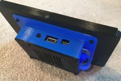 Improved Raspberry Pi 7in Touchscreen Case