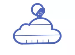 Jewelry hanger - Cloud