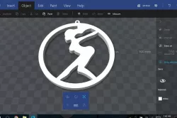 Keijo logo keychain