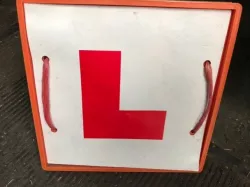 L Plate holder, Learner plate, driver under instruction
