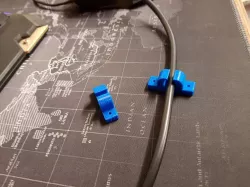 Lack table cable mounts