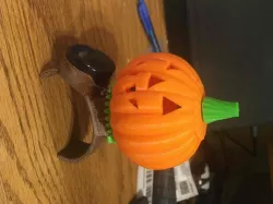 Lighted Motorized Halloween Pumpkin - Bracelet Remix