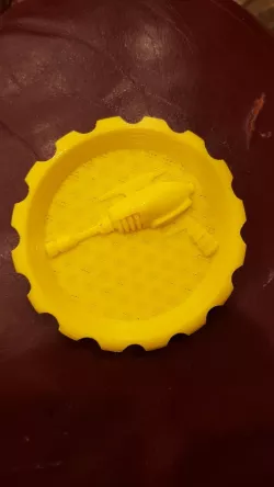 Maker Coin, Laser Blaster Logo