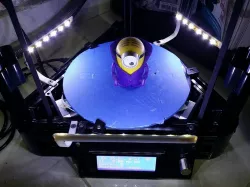 Micromake Delta Printer LED Strip Lighting Mount