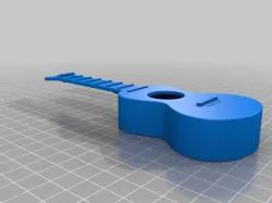 Miniature Functional Guitar