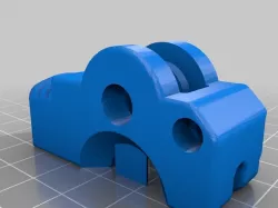 MK7 Saint Flint Extruder (M5 nuts)