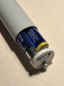 Modular "Pipe" Battery-Pack for 4, 6, 8.. or more AA Cells