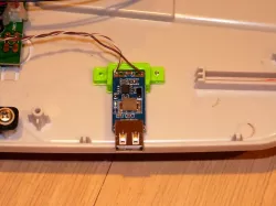 Mount for USB buck converter module