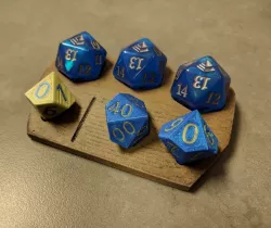 Multi Color Spindown 10 Sided Die - d10 d100 d% 