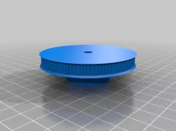 My Customized GT2 pulley for dobson