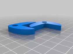 My Customized i3 Glass Bed Corner Bracket