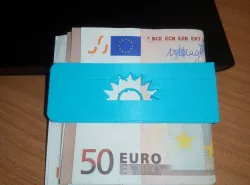 Pasok cash holder. For those who know where their money belong. The overhangs on the letters are a bit difficult to do