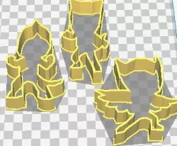 PJ Masks cookie cutters outlines