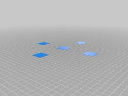 Prusa i3 mk2s calibration squares