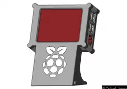Raspberry Pi + 3,2" TFT TouchUI Screen Terminal for Octoprint