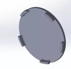 RPF1 Wheel Center Cap - Flush