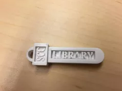SCC Library Keychain