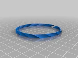 Sided Bangle 15 L