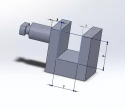 Siematic Halter für die Türen / Siematic door holder