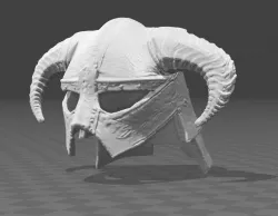 Skyrim Iron Helm