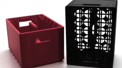 Stackable storage box beer crate