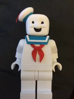 Stay-Puft Lego Head