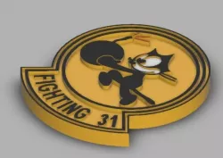 Tomcatters Fighting 31 emblem