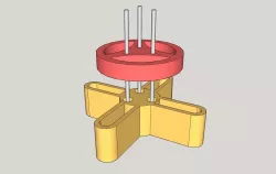 Triple Feed Patch spacer and assembler stand