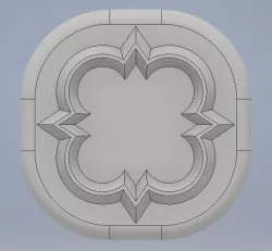 Unique Pottery Stamp