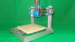 007-Homemade CNC Router Mill Laser Plotter 3D Printer Machine DIY Z Axis Slide Bed Base