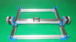 038-Homemade Laser Robotic Drawing Plotter Draw Mill 3D Printer Arduino DIY X Y Axis Slide Linear Frame