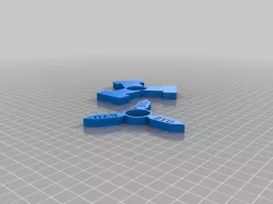 2 BYU fidget spinners