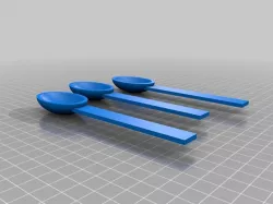 3 spoons