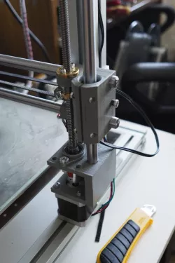 3D printer x-axis and z-axis for 12 mm linear shaft