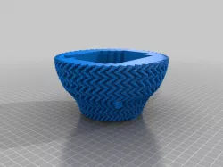 (3D Slash) 8_edgy_zigzag_001 initials