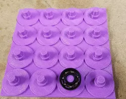 608 skateboard bearing drying rack