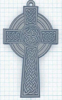 A Celtic Cross Pendant or Keychain