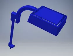 Anet A6 LED Panel Light ClipOn Upgrade