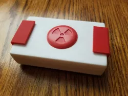 Atomic Trinket Box (With Locking Clasps and Inner Shelf)