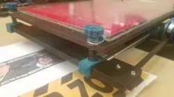 Basic Bed Leveling knobs