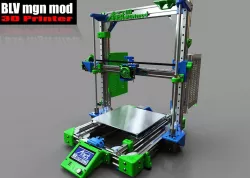 BLV mgn12 3D Printer mod for Anet A8 / AM8 / Prusa I3 clone