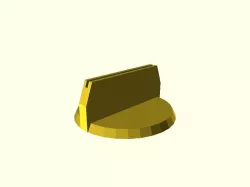 Board game paper minifigure stand