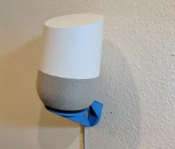 Clean and Sturdy Google Home/Alexa wall mount
