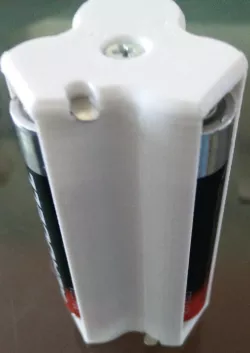 Compact 3x AA Battery hoider