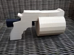 Cotton bud gun