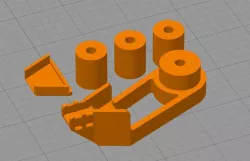 CR-10 Solid Bed Mount