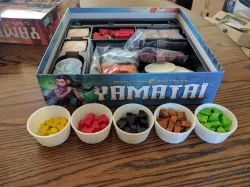 Cups and lids for the Yamatai boats
