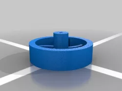 DC motor wheel