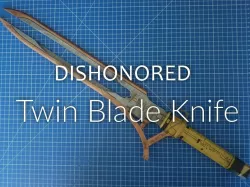 Dishonored Death of the Outsider Twin Blade Knife